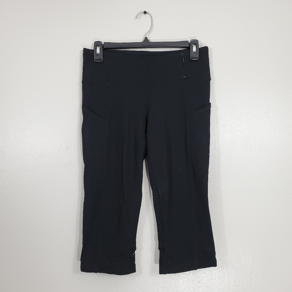 Tangerine Power Core Tulip Cropped Legging